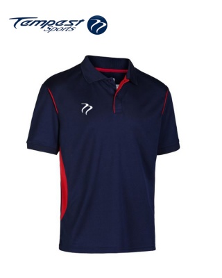 Tempest CK Navy Red Training Polo Shirt